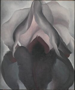 Georgia o keeffe black iris