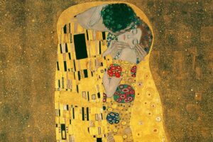 The kiss Gustav Klimt