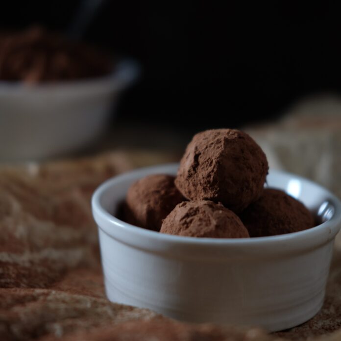 Chocolate marijuana truffles