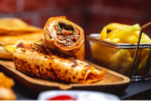 Kathi Roll is a delicious must have in north india