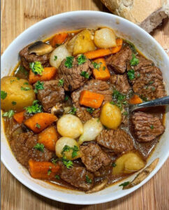 boeuf bourguignon, frances favourite meal