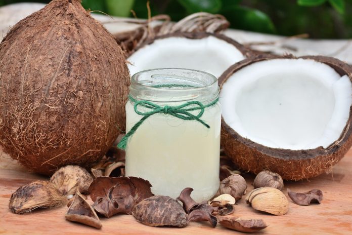 coconut, oil, obesity, leptin, health